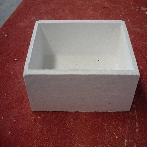 Factory Custom Corundum Mullite Crucible For Metal Smelting